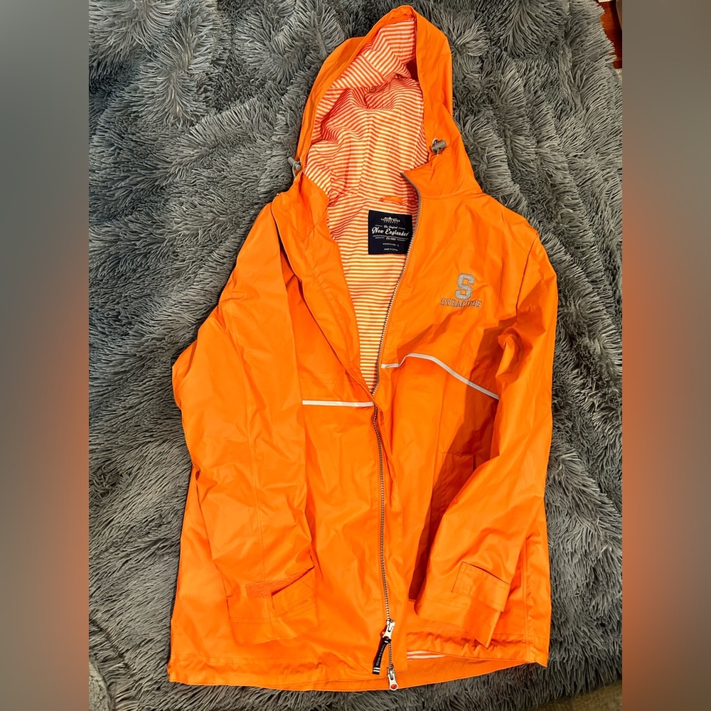 Syracuse Charles River Women's New Englander Rain Jacket